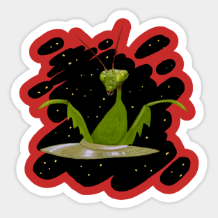Mantis Sticker